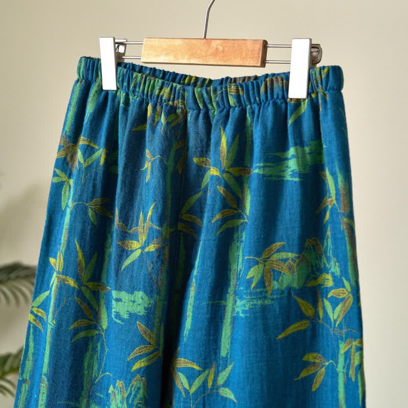 Ensemble de vêtements d'intérieur kimono en gaze de coton et bambou - image 19
