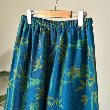 Ensemble de vêtements d'intérieur kimono en gaze de coton et bambou - image 19