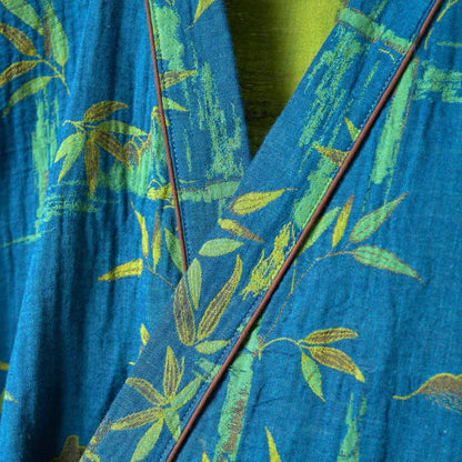 Ensemble de vêtements d'intérieur kimono en gaze de coton et bambou - image 15