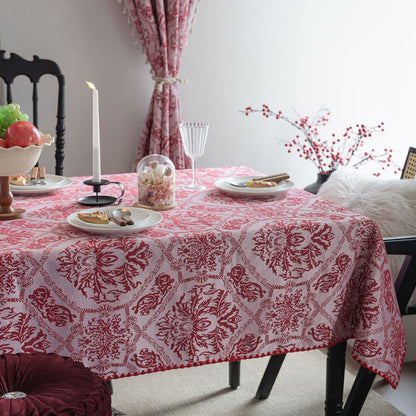 Nappe jacquard de style ethnique à motif rétro - image 3