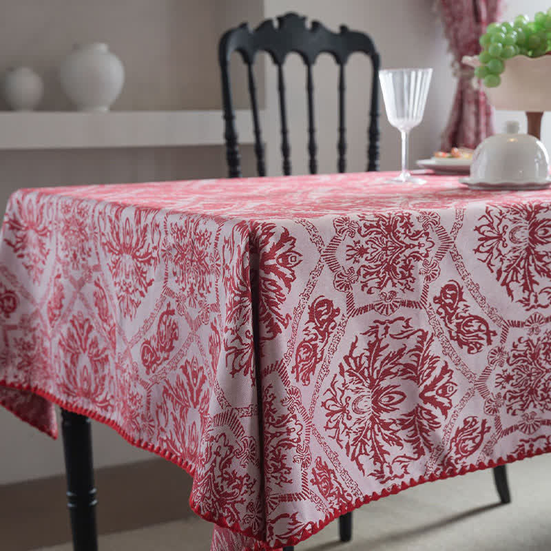 Nappe jacquard de style ethnique à motif rétro - image 6