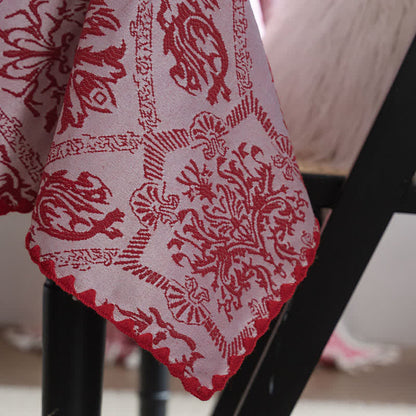 Nappe jacquard de style ethnique à motif rétro - image 9