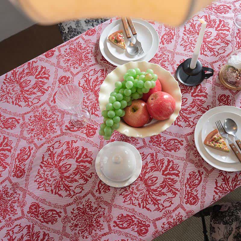 Nappe jacquard de style ethnique à motif rétro - image 4