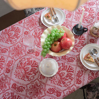 Nappe jacquard de style ethnique à motif rétro - image 4