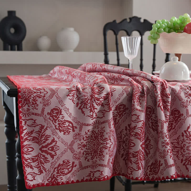 Nappe jacquard de style ethnique à motif rétro - image 7