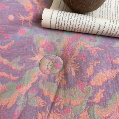 Couette papillon artistique en gaze de coton jacquard - image 10