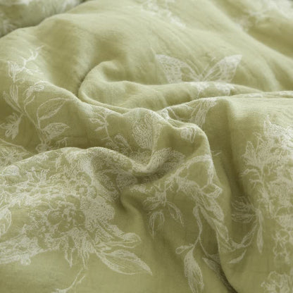 Couette en gaze de coton avec branche et papillons, jacquard - image 10