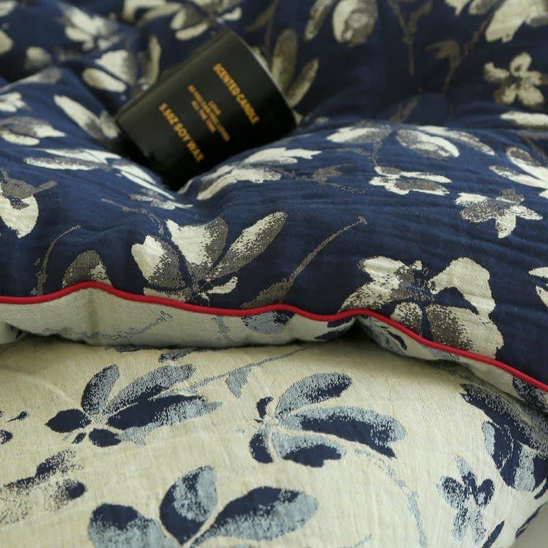 Couette jacquard en gaze de coton à fleurs Flourish - image 18