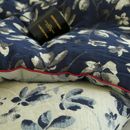 Couette jacquard en gaze de coton à fleurs Flourish - image 18