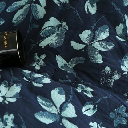 Couette jacquard en gaze de coton à fleurs Flourish - image 7
