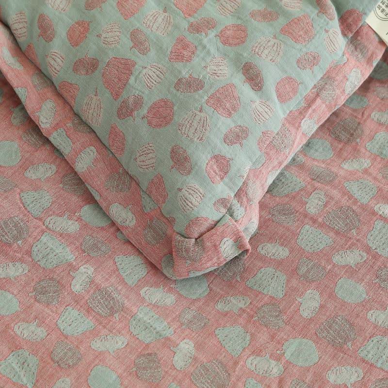 Couette citrouille amusante en gaze de coton et jacquard - image 7