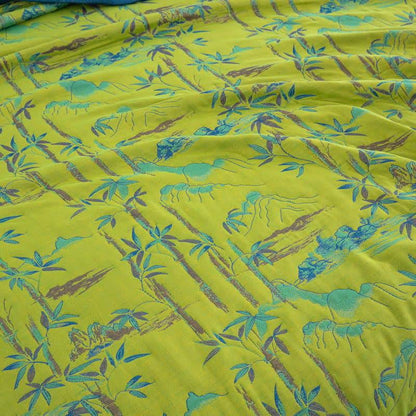 Couverture réversible en coton naturel de bambou - image 22