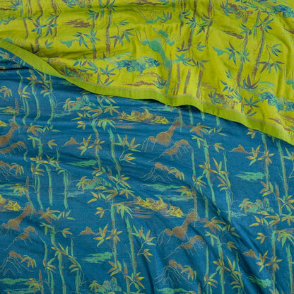 Couverture réversible en coton naturel de bambou - image 8