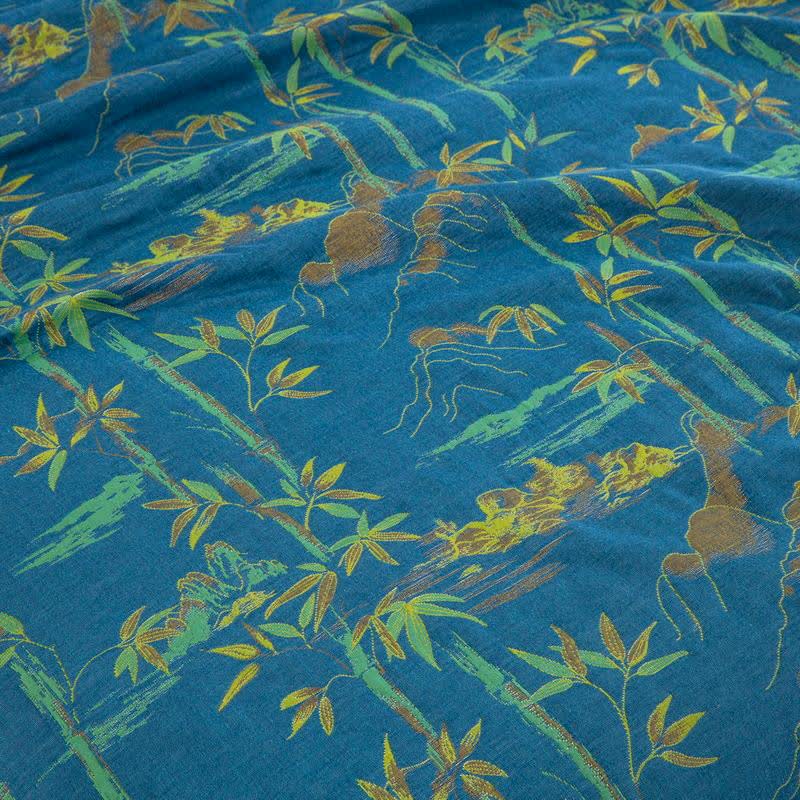 Couverture réversible en coton naturel de bambou - image 9