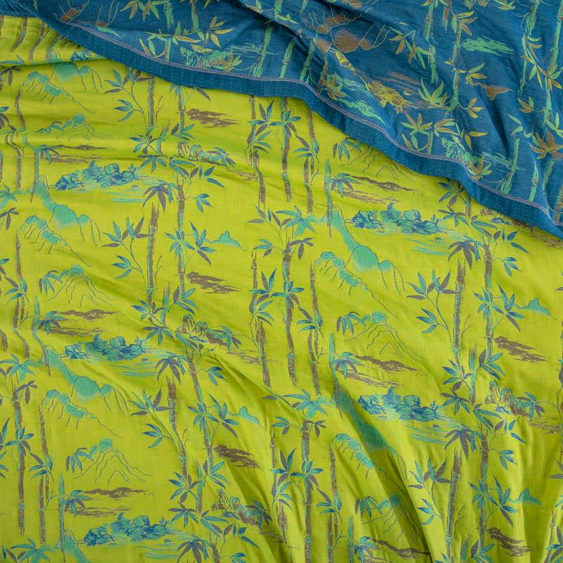 Couverture réversible en coton naturel de bambou - image 21