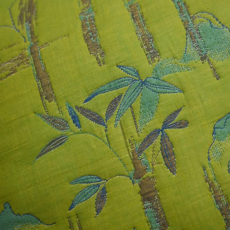 Taies d'oreiller carrées en gaze de coton bambou jacquard (2 pièces) - image 6