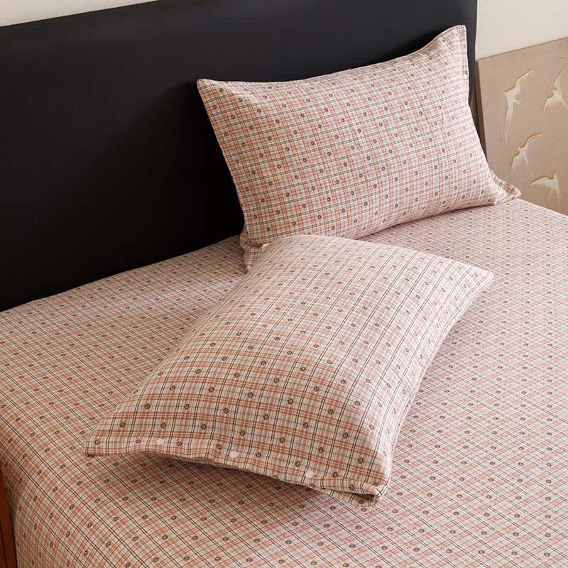 Couette à trois couches en mousseline de coton à motif à carreaux - image 7