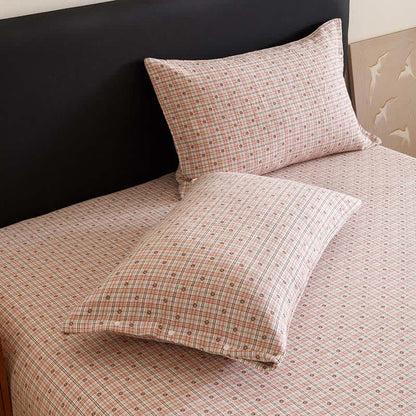Couette à trois couches en mousseline de coton à motif à carreaux - image 7