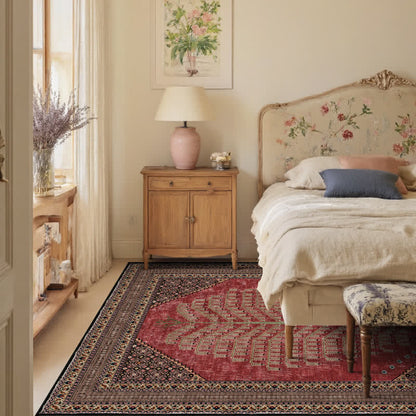 Tapis persan bohème doux et antidérapant - image 3