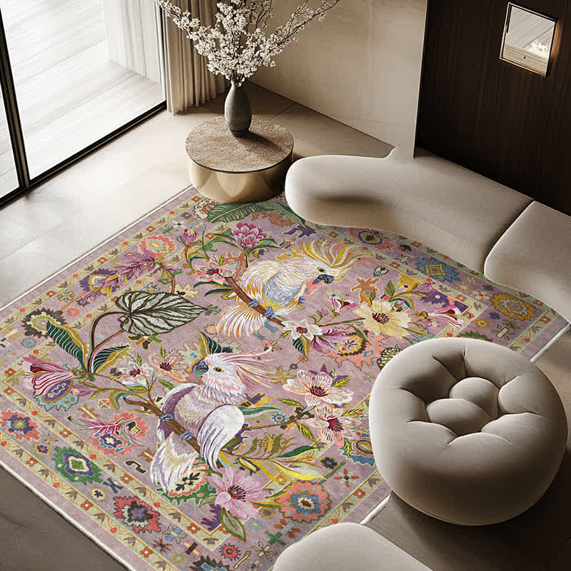 Tapis doux, antidérapant et pliable de style pastoral - image 3