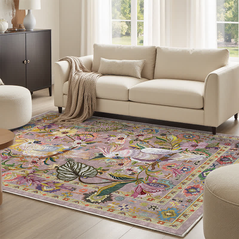 Tapis doux, antidérapant et pliable de style pastoral - image 4