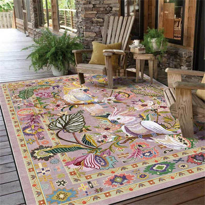 Tapis doux, antidérapant et pliable de style pastoral - image 2