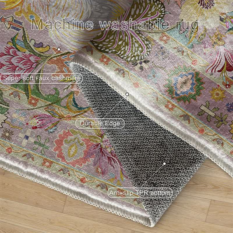Tapis doux, antidérapant et pliable de style pastoral - image 8