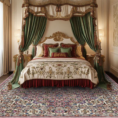 Tapis de style persan rétro antidérapant et doux - image 1