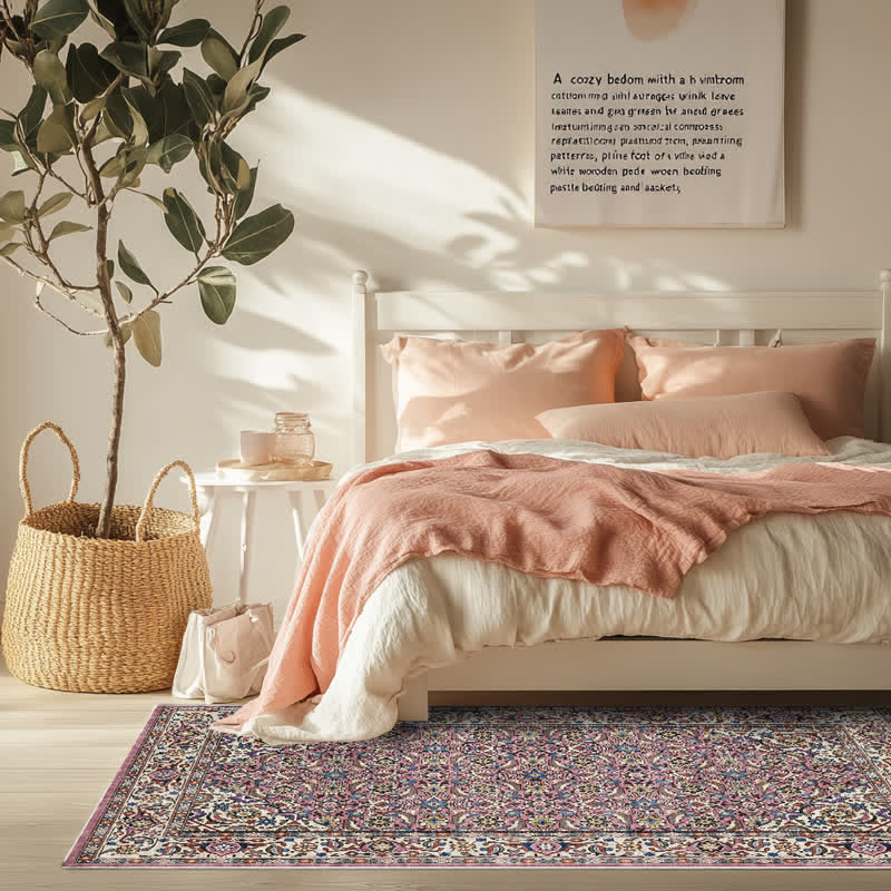 Tapis de style persan rétro antidérapant et doux - image 4