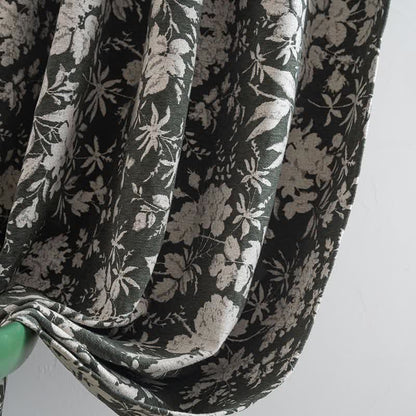 Rideau jacquard de style pastoral à motif floral - image 7