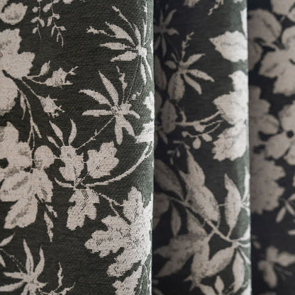 Rideau jacquard de style pastoral à motif floral - image 10