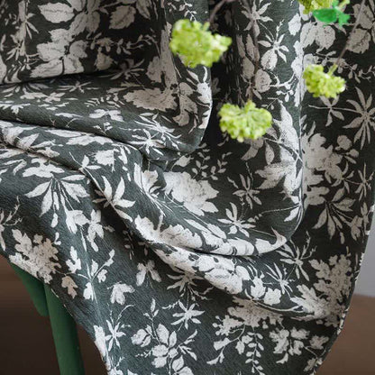 Rideau jacquard de style pastoral à motif floral - image 11