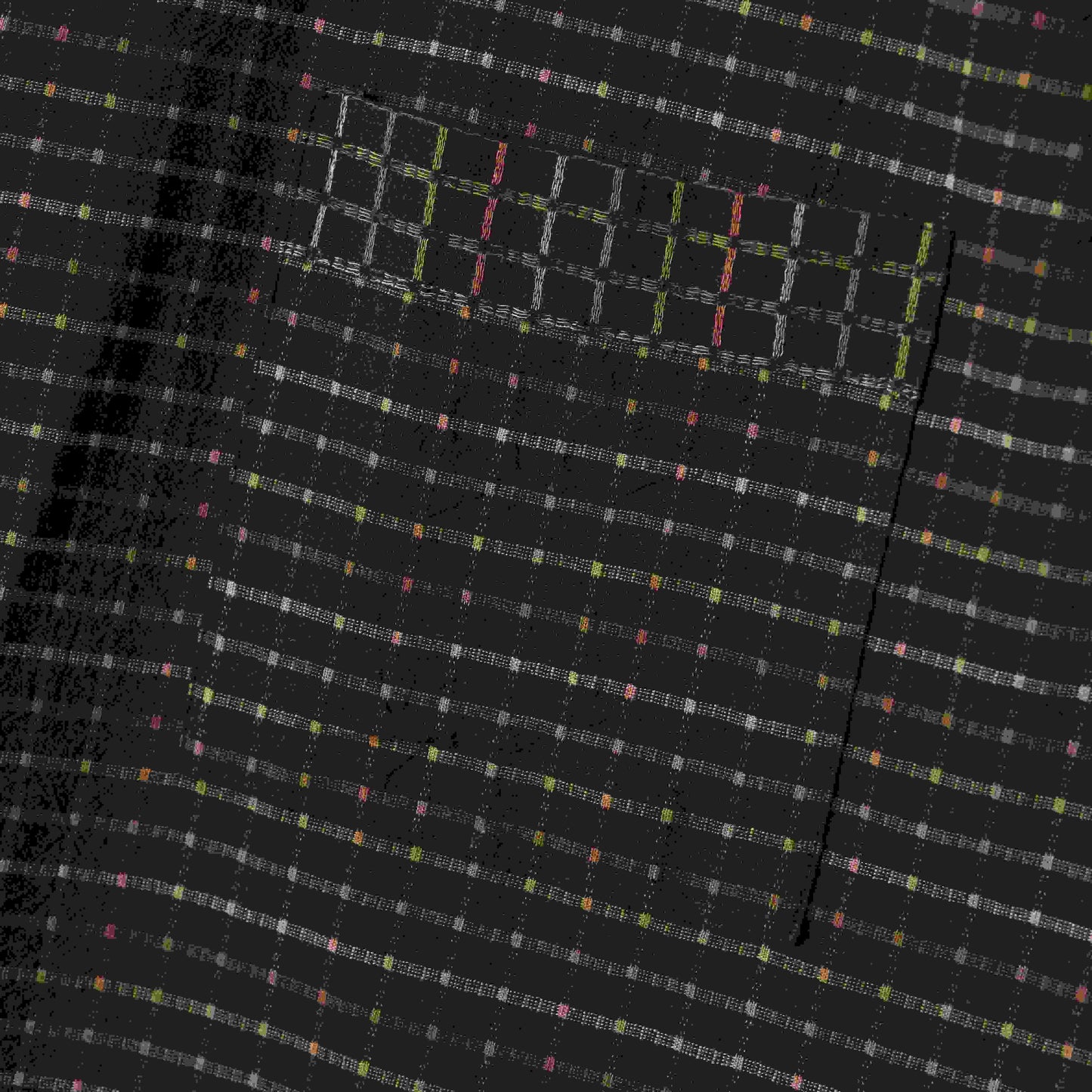 Robe kimono yukata à carreaux en coton biologique - image 9
