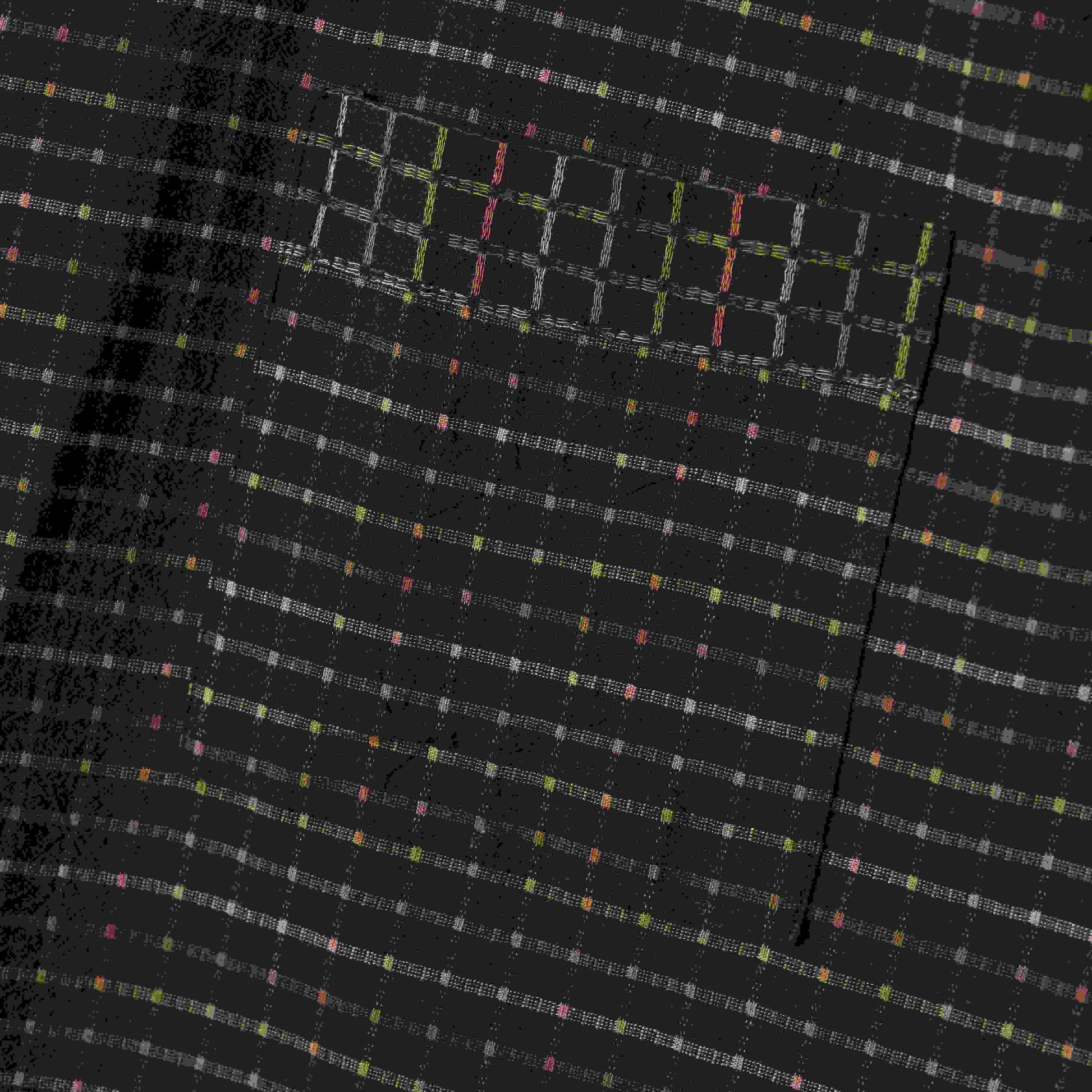 Robe kimono yukata à carreaux en coton biologique - image 9