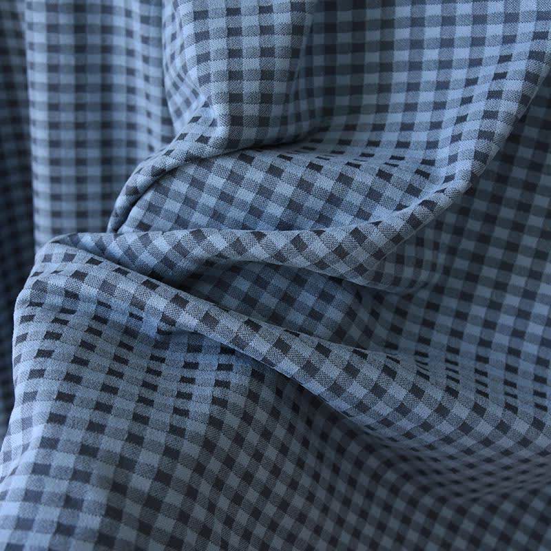 Ensemble de vêtements d'intérieur unisexe classique à carreaux - image 17