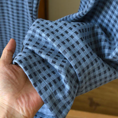 Ensemble de vêtements d'intérieur unisexe classique à carreaux - image 13