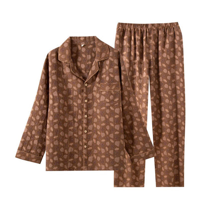 Ensemble de vêtements d'intérieur en gaze de coton citrouille - image 1