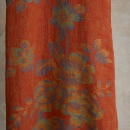 Chemise de nuit vintage en gaze de coton à fleurs de pêcher - image 10