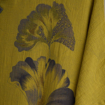 Chemise de nuit cheongsam en coton à imprimé feuilles de ginkgo - image 10