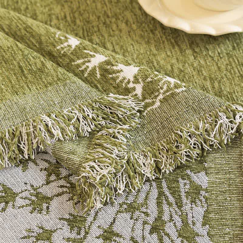 Couverture de canapé en chenille avec motif feu d'artifice - image 2