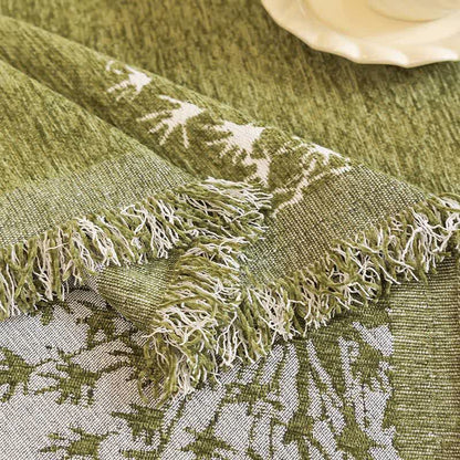 Couverture de canapé en chenille avec motif feu d'artifice - image 2