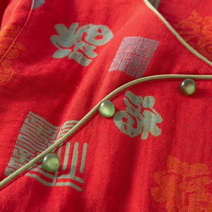Ensemble de vêtements de détente orientaux en gaze de coton - image 2