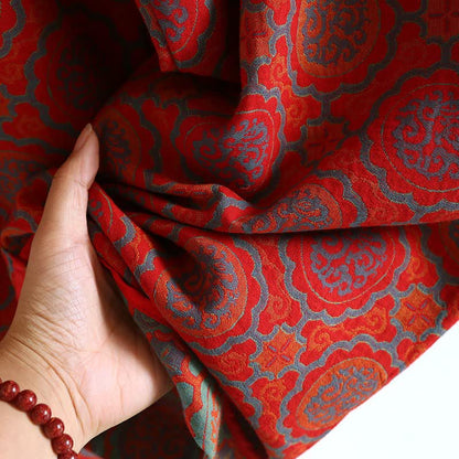 Ensemble de vêtements d'intérieur rétro oriental en coton avec pompons - image 7