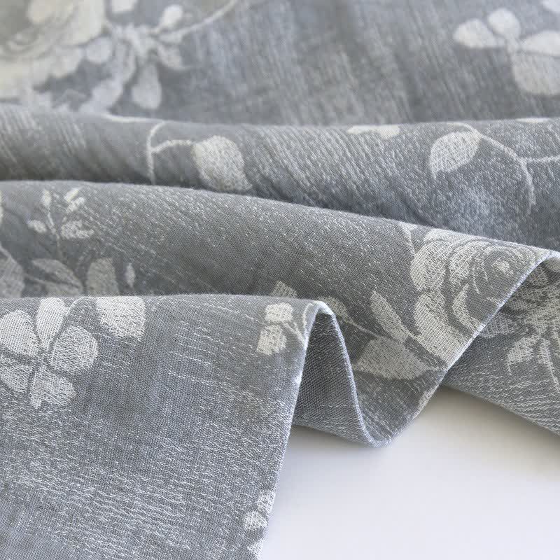 Ensemble de vêtements d'intérieur en coton naturel Grey Rose - image 11