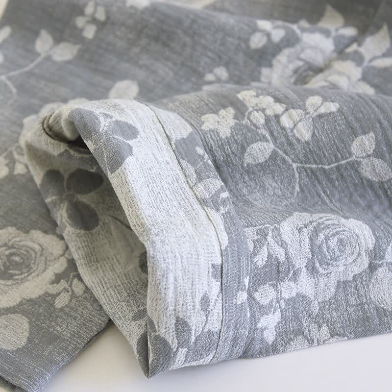 Ensemble de vêtements d'intérieur en coton naturel Grey Rose - image 8