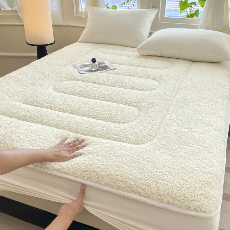 Drap-housse Sherpa uni et chaud - image 3
