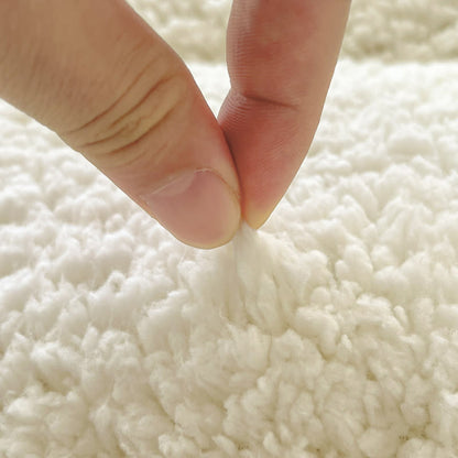 Drap-housse Sherpa uni et chaud - image 7