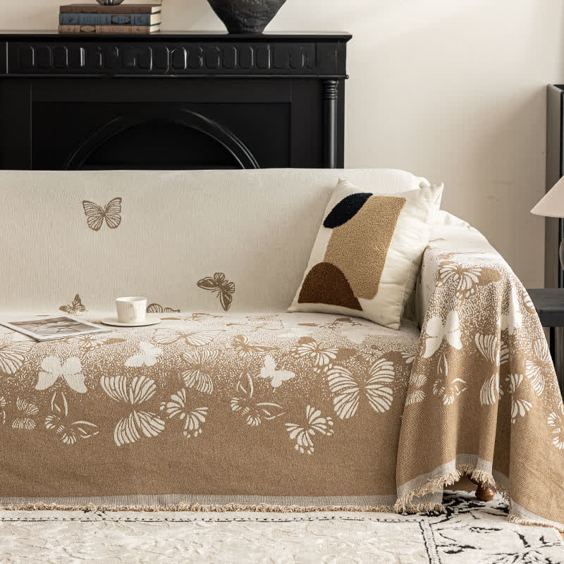 Jeté de canapé en chenille Dreamy Butterfly - image 5