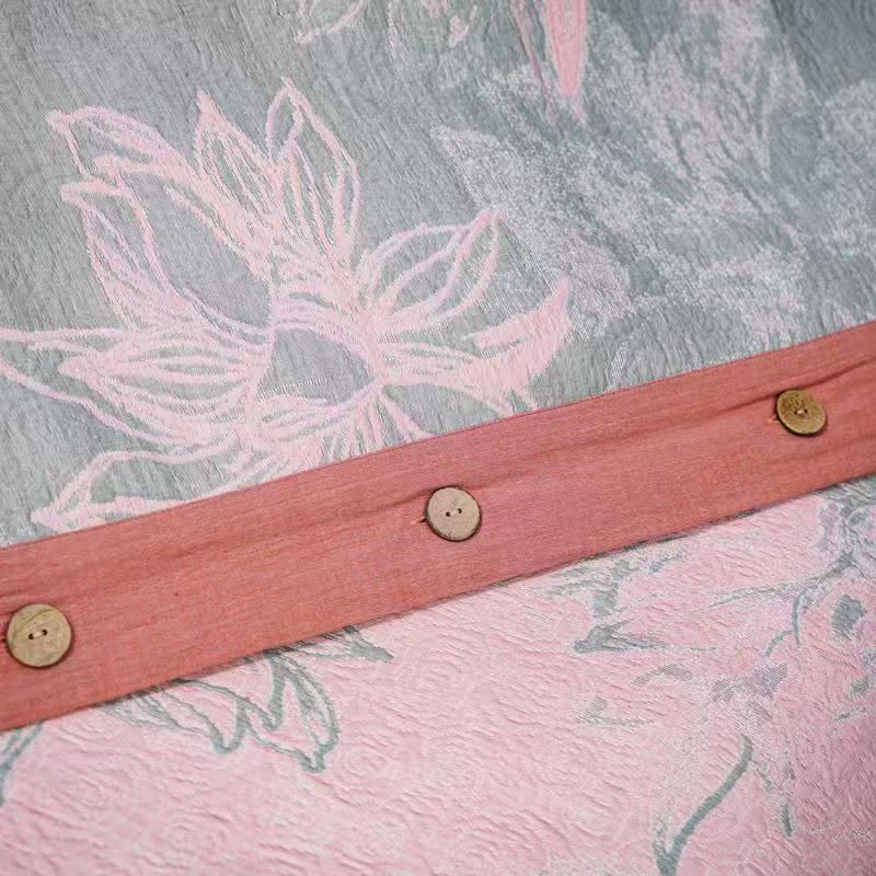 Parure de lit en gaze de coton Dahlia (4 pièces) - image 12