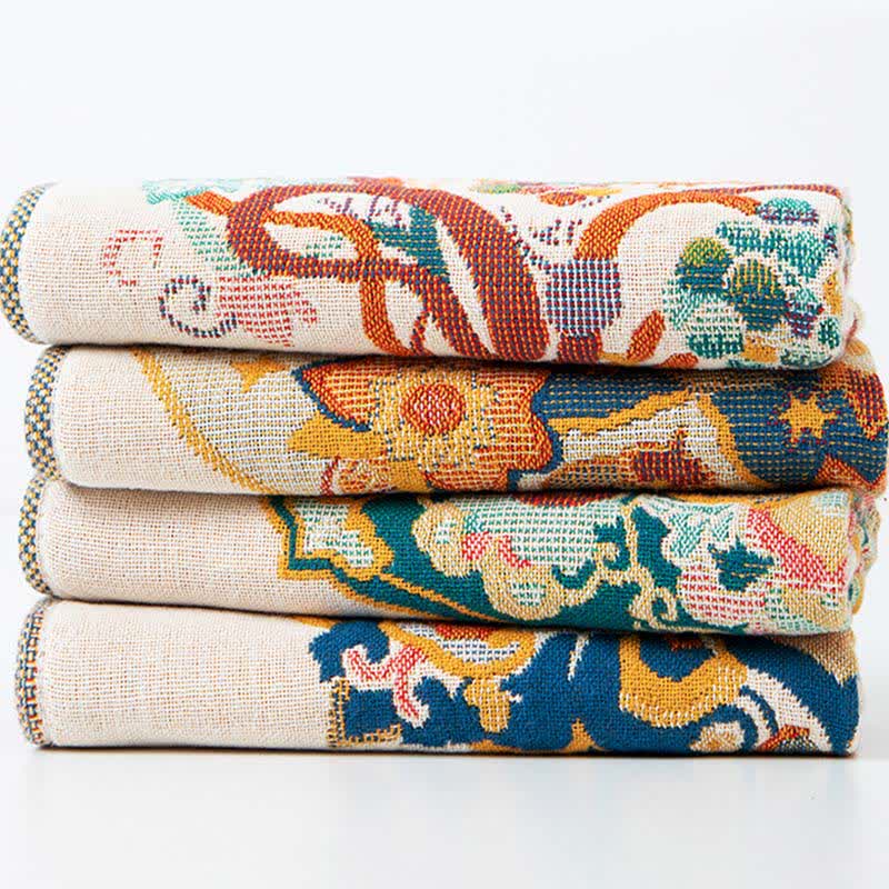 Torchon de cuisine absorbant en gaze de coton au style vintage - image 3